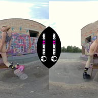 Blizard In Virtual Reality Nude Teenager Session Backstage Video FeelmeVR vr porn video