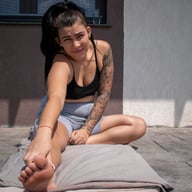 Satisfying Yoga Session With Raw Pussy Fingering And Squirt At The End WoowVR vr porn video