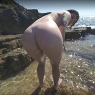 Tattooed Brille Skinny Dipping In The Ocean While On Vacation Jilling VRgoddess vr porn video