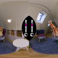 Tiffany Pretty Blonde Shows Open Pussy 180vr FeelmeVR vr porn video