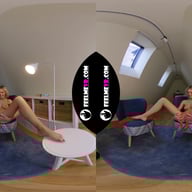 Tiffany Pretty Blonde Shows Open Pussy 180vr FeelmeVR vr porn video