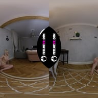 Coroline Prettyface Chubby Teenager Naked in Casting FeelmeVR vr porn video