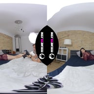 Zhane Sexy Busty Babe Nude Photosession Backstage FeelmeVR vr porn video