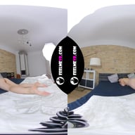 Zhane Sexy Busty Babe Nude Photosession Backstage FeelmeVR vr porn video