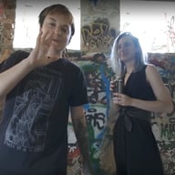 Risky Public Nude Graffiti Girls On Vacation Poppy And Brille Make Some Art Creative Porn VRgoddess vr porn video