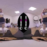 Virtual Reality Nude Lapdance Video With Pink Hair Girl Lilly FeelmeVR vr porn video