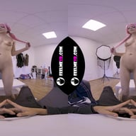 Virtual Reality Nude Lapdance Video With Pink Hair Girl Lilly FeelmeVR vr porn video