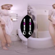 180VR Porn Video With Lilly Mays She Masturbates With A Pink Vibrator FeelmeVR vr porn video