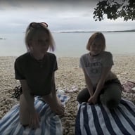 Rainy Day At Tropical Nude Beach With Diana And Ingrida VRgoddess vr porn video