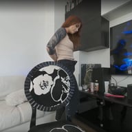 Tattooed Babe Cheri Fetish Video Hair Brush Masturbation VRgoddess vr porn video