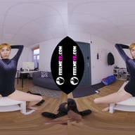 Redhead Big Tits Teen Lilly Mays Virtual Reality Striptease FeelmeVR vr porn video