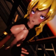 RWBY - Yang Sunset Standing Handjob Lewd FRAGGY vr porn video