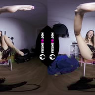 Virtual Reality Masturbation Video Rebeka Ruby With Latex Gloves FeelmeVR vr porn video