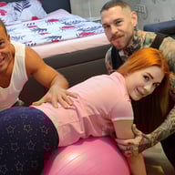 Kiara Wants Anal Threesome from Crazy Cousins, Not Yoga Lessons Immoral Family vr porn video