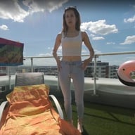 Skinny Model Josie Jilling With A Dildo In The Rooftop Sun VRgoddess vr porn video