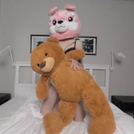Celestine stripdance and masturbating for teddy PlushTV vr porn video