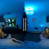 Brille Giving Sexy Striptease Lapdance With Pussy Licking Dildo For Ingrida Pov VRgoddess vr porn video