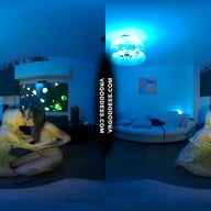 Brille Giving Sexy Striptease Lapdance With Pussy Licking Dildo For Ingrida Pov VRgoddess vr porn video