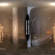 Pretty Teen Lika Masturbating With A Fetish Dildo In The Sauna Steam Room VRgoddess vr porn video