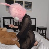 Jessica Rabbit Strip Dance With Teddy Luka Plushies TV vr porn video