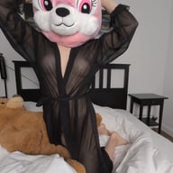 Jessica Rabbit Strip Dance With Teddy Luka Plushies TV vr porn video