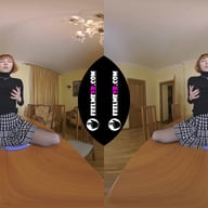 Lilly Mays Masturbates With A Vibrator On The Table 180VR FeelmeVR vr porn video