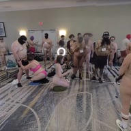 360 Rebel Rhyder's By Far Her Biggest Gangbang Yet with 7 Fluffers Tadpolexxxstudio vr porn video