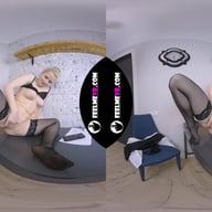 Virtual Reality Fetish Masturbation Video With Sexy Blonde Teen Miturasu FeelmeVR vr porn video