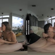 Big Bob Sofie With Josie Giving Me Between The Scenes Handjob Cum On Tits Pov VRgoddess vr porn video