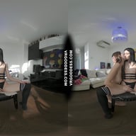 Rebeka Ruby Giving Lapdance Striptease For 18yo Spinner Matty Getting Her Pussy Eaten VRgoddess vr porn video