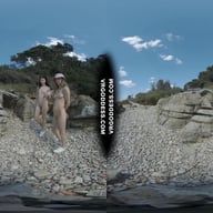 Matty And Josie Kayaking On Vacation Hiking Nude On Abandoned Island VRgoddess vr porn video