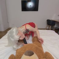 Lolly Hot Masturbating Scene for Teddy Plushies TV vr porn video