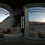 Private Sunset Vacation Dancing And Pussy Licking Miss Pussycat With Cherri VRgoddess vr porn video