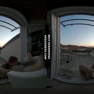 Private Sunset Vacation Dancing And Pussy Licking Miss Pussycat With Cherri VRgoddess vr porn video