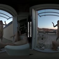 Private Sunset Vacation Dancing And Pussy Licking Miss Pussycat With Cherri VRgoddess vr porn video