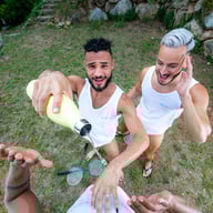 After the game Panterino Radzzo Stallion Fabio VirtualRealGay vr porn video