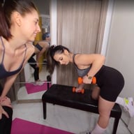 Sex With My Personal Trainer Threesome Bella Sexy Christal Hot StefanSteelFantasy vr porn video