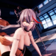 Azur Lane - Agir Doggy by the Pool Lewd FRAGGY vr porn video