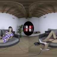 Sexy Brunette Missy Sinner Playing With Her Outstanding Feet In Virtual Reality VRFootFetish vr porn video