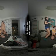 Vacation Nights Lesbian Party With Pussy Licking Strapon And Hitachi Vibrator VRgoddess vr porn video