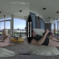 Skinny Pale Ingrida Giving Me Risky Public Rooftop Blowjob Getting Caught Letting Me Cum On Her Tits VRgoddess vr porn video