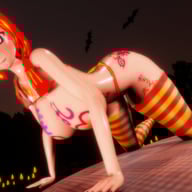 MC Mommy - Halloween Drilling Lewd FRAGGY vr porn video