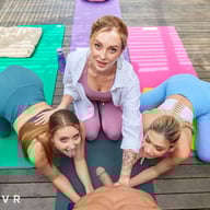 Mind-blowing Blowjob Charlotte Sins Delilah Day Laney Grey BlowVR vr porn video