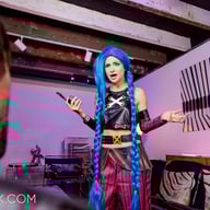 League Of Legends Jinx (VR Porn Parody) Stevie Moon VRConk vr porn video