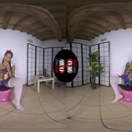 Stunning Ebony Babe Glorya Dressed Up As SnowWhite Loves Posing Her Feet And Playing With A Vibrator VRFootFetish vr porn video