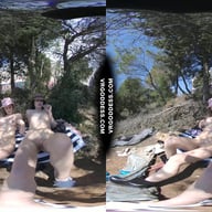 Matty And Josie Public Masturbation Outdoors Next To Abandoned Building VRgoddess vr porn video