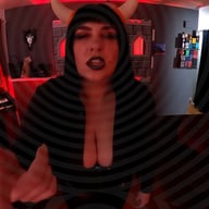 Demon Dominatrix Virtual JOI Dungeon Jane Judge vr porn video