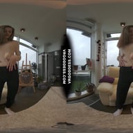 Fresh Face Josie Does Rainy Day First Time Dildo Masturbation VRgoddess vr porn video