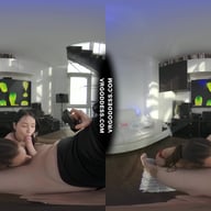 Double Blowjob Between The Scenes From Gorgeous Cumplaying Girls Matty And Rebeka Ruby VRgoddess vr porn video