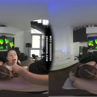 Double Blowjob Between The Scenes From Gorgeous Cumplaying Girls Matty And Rebeka Ruby VRgoddess vr porn video